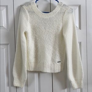 Abercrombie & Fitch Cream Sweater
